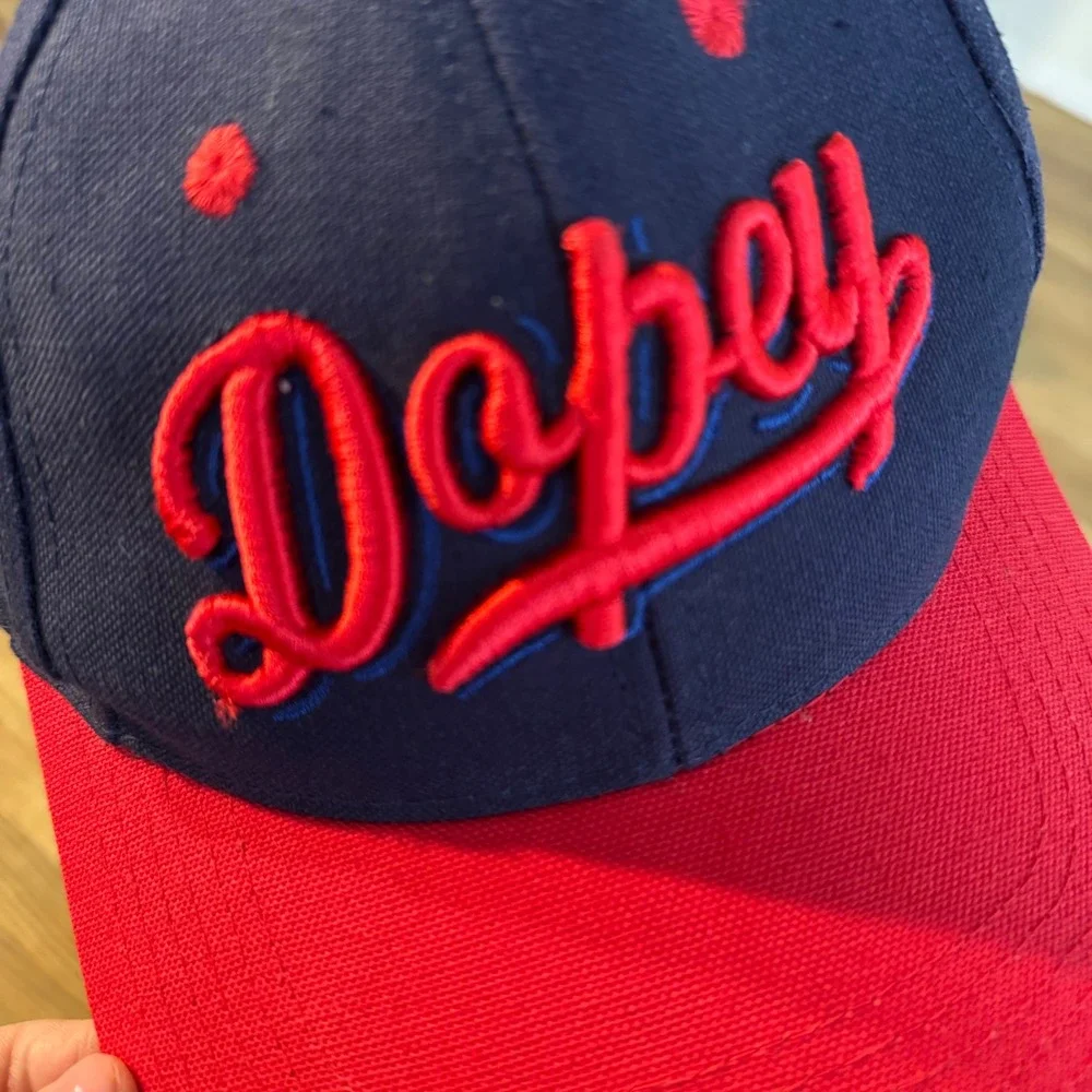Vintage 90s The‎ Disney Store Dopey Snow White Snapback Hat - Est 1937